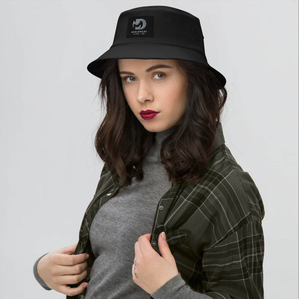 Unisex Mud Sweat Old School Bucket Hat