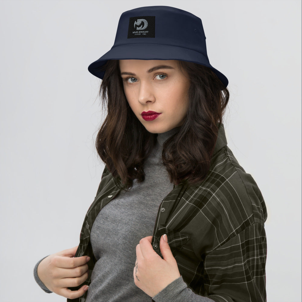 Unisex Mud Sweat Old School Bucket Hat