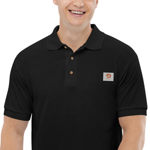 Men’s Mud Sweat Embroidered Polo Shirt