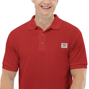 Men’s Mud Sweat Embroidered Polo Shirt