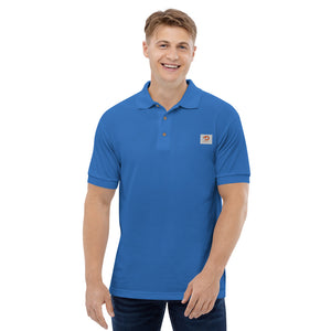 Men’s Mud Sweat Embroidered Polo Shirt