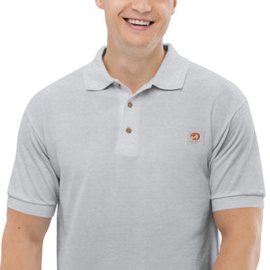 Men’s Mud Sweat Embroidered Polo Shirt