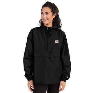 Women’s Mud Sweat Embroidered Champion Packable Jacket