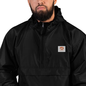 Men’s Mud Sweat Embroidered Champion Packable Jacket