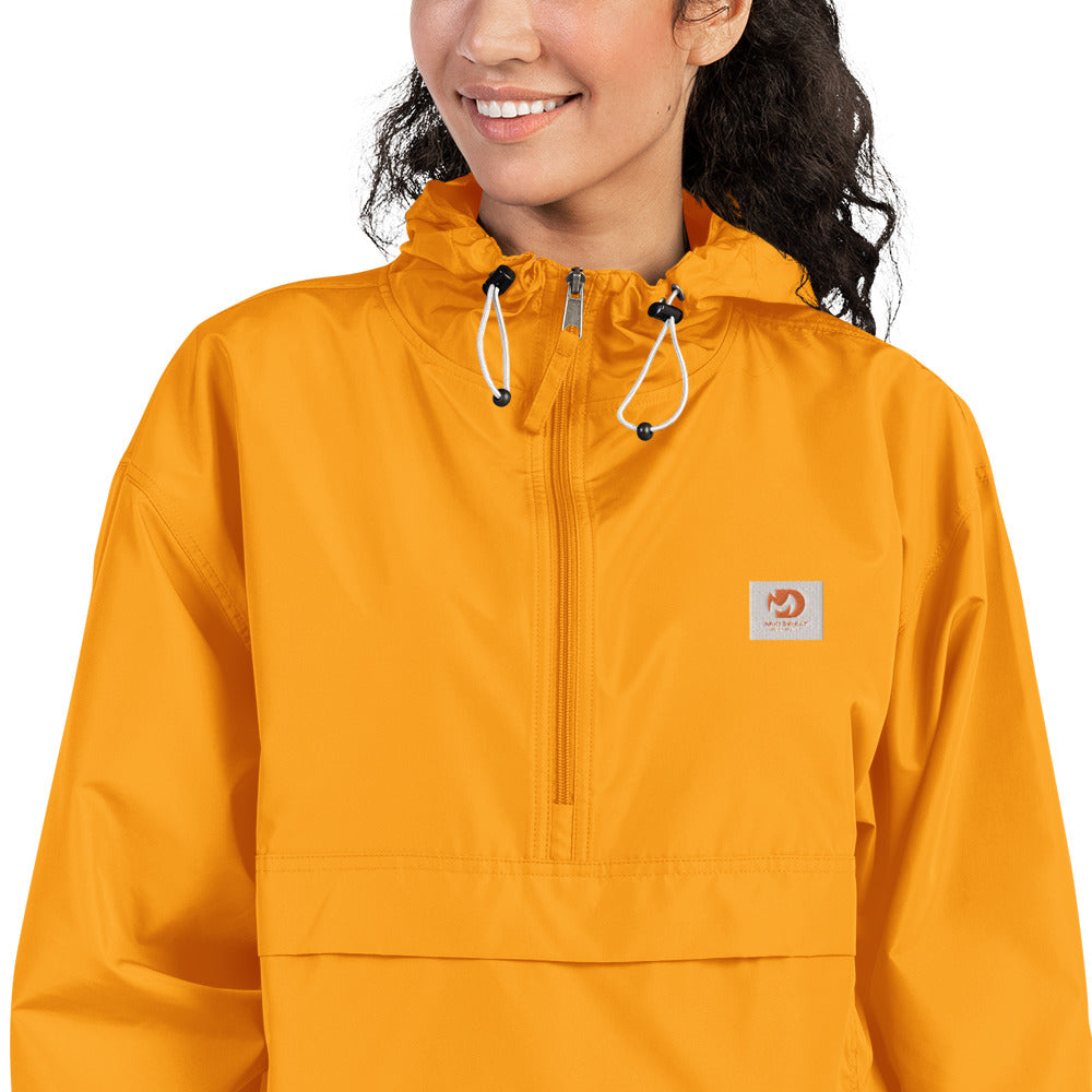 Women’s Mud Sweat Embroidered Champion Packable Jacket