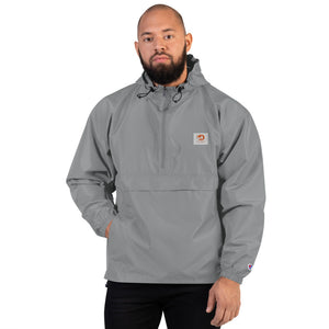 Men’s Mud Sweat Embroidered Champion Packable Jacket