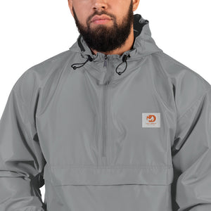 Men’s Mud Sweat Embroidered Champion Packable Jacket