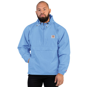 Men’s Mud Sweat Embroidered Champion Packable Jacket