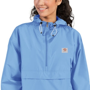 Women’s Mud Sweat Embroidered Champion Packable Jacket