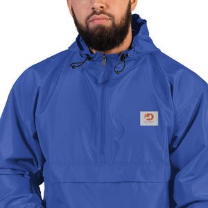 Men’s Mud Sweat Embroidered Champion Packable Jacket