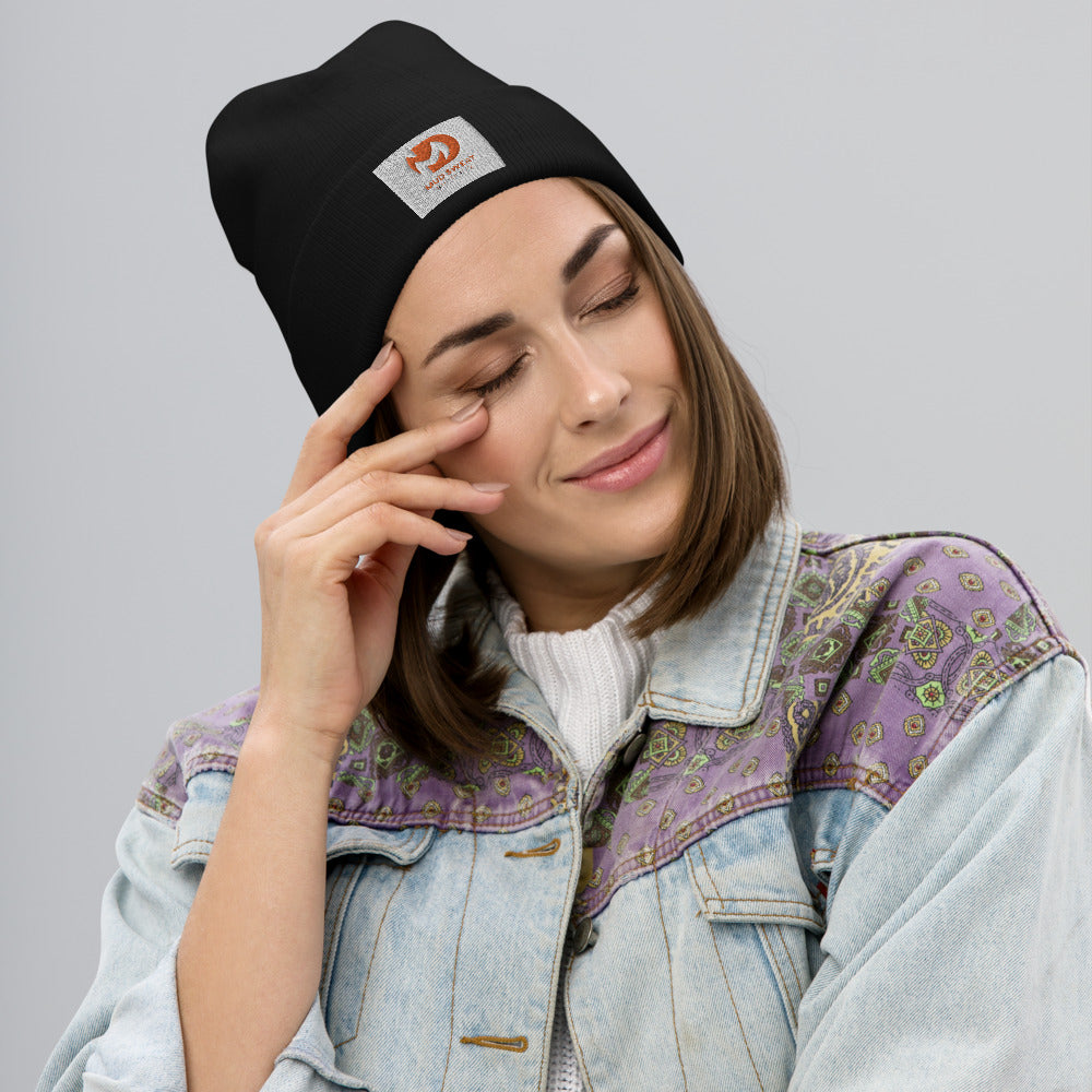 Unisex Mud Sweat Embroidered Beanie