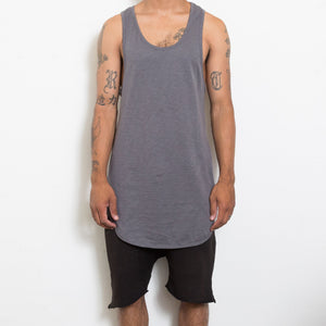 LONGLINE SCALLOP TANK- GREY