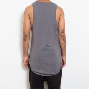 LONGLINE SCALLOP TANK- GREY