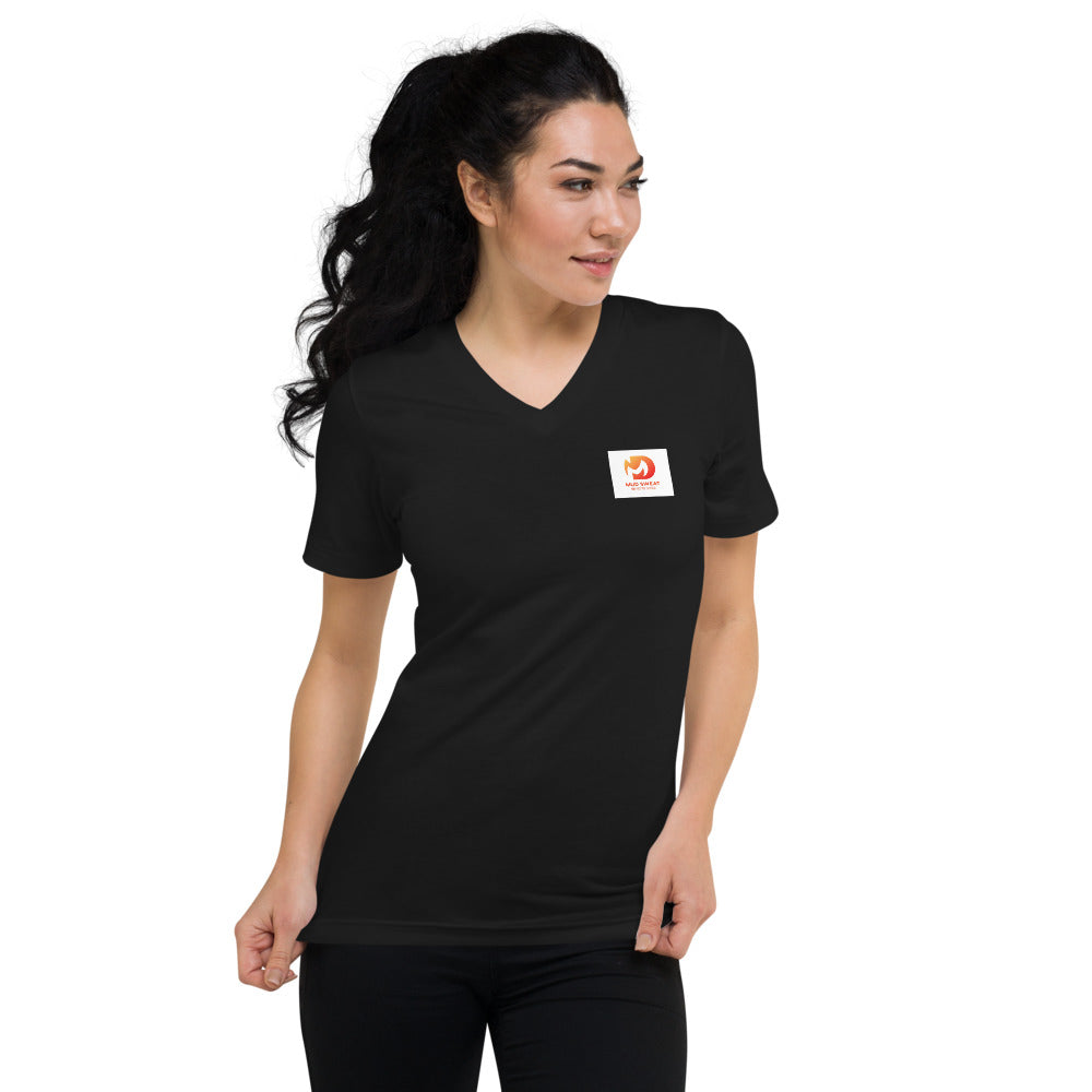 Women’s Mud Sweat Short Sleeve V-Neck T-Shirt