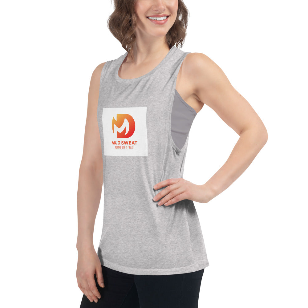 Ladies’ Mud Sweat Muscle Tank