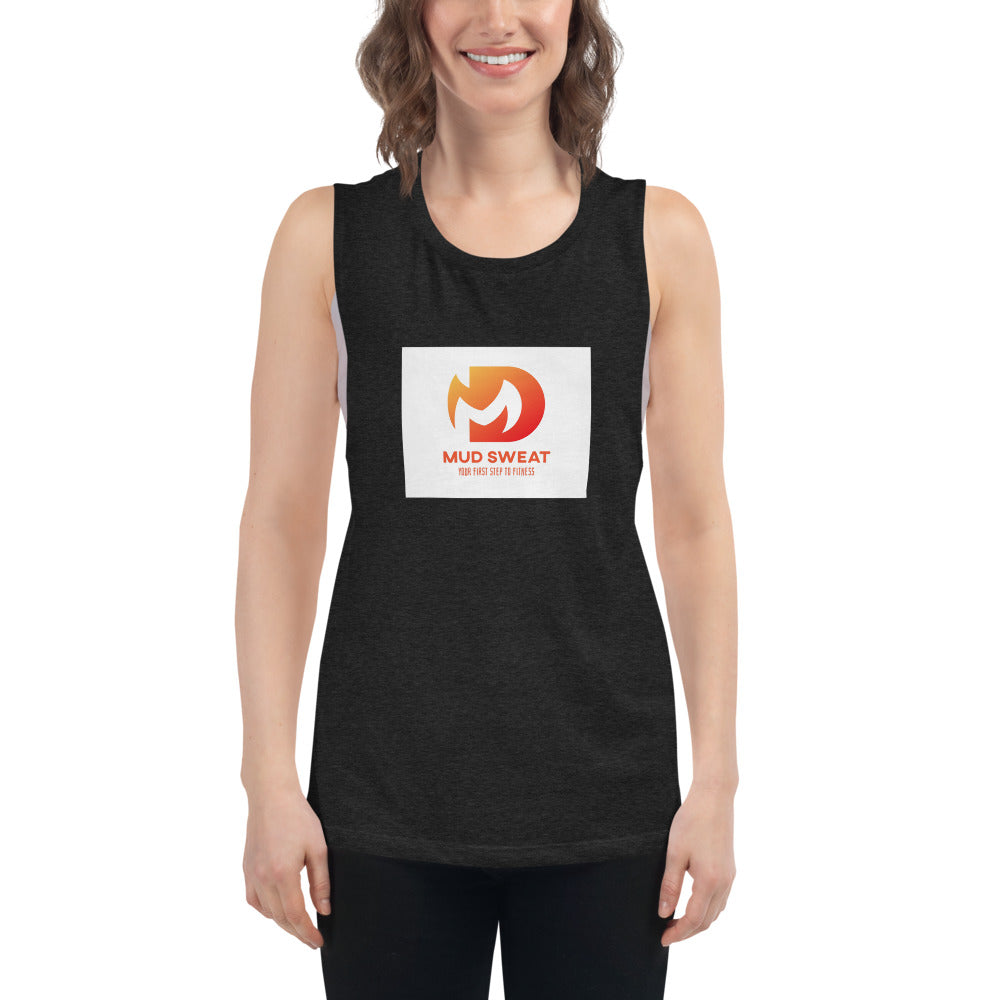 Ladies’ Mud Sweat Muscle Tank