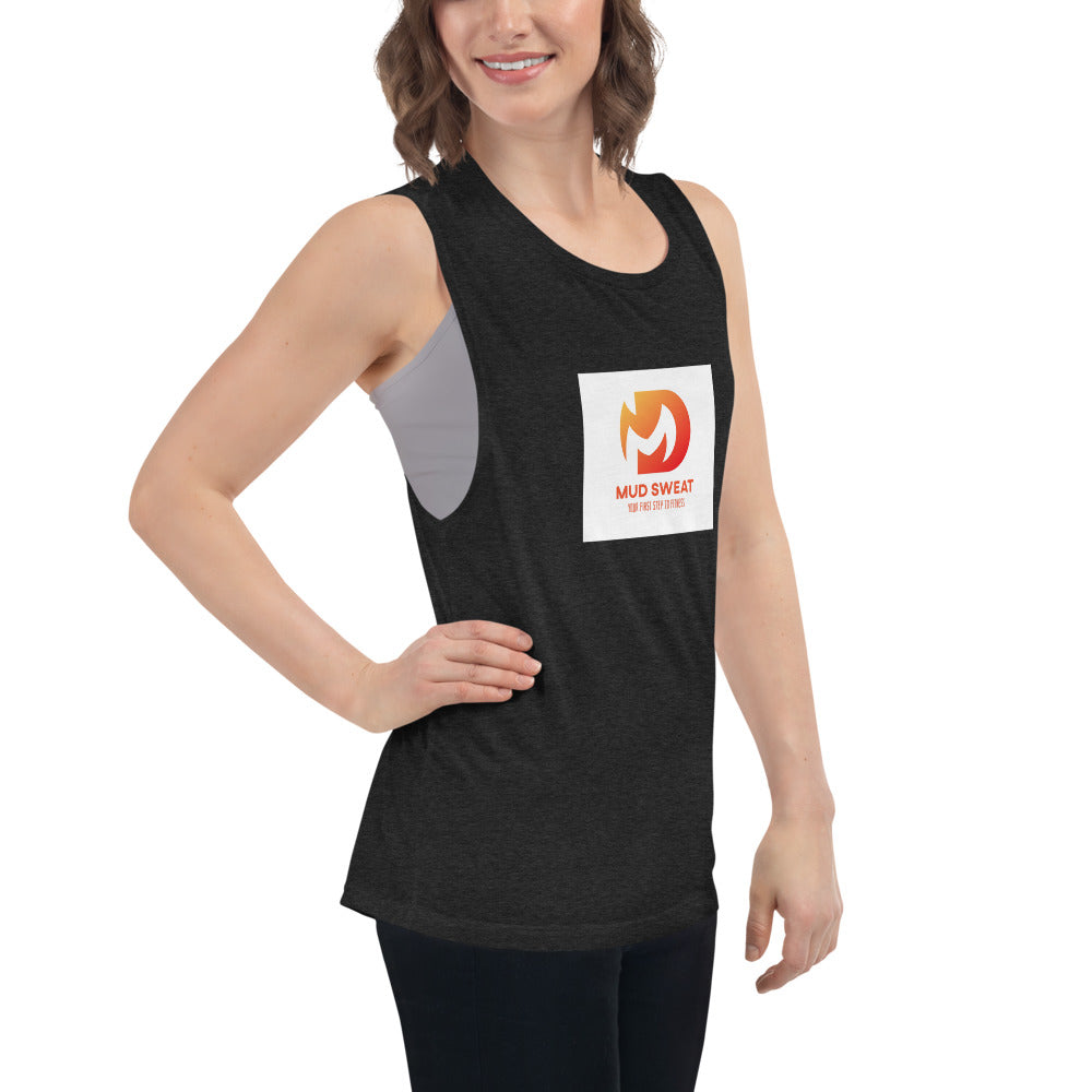 Ladies’ Mud Sweat Muscle Tank