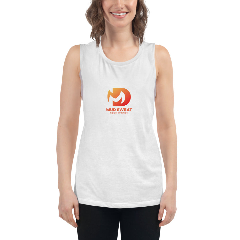 Ladies’ Mud Sweat Muscle Tank